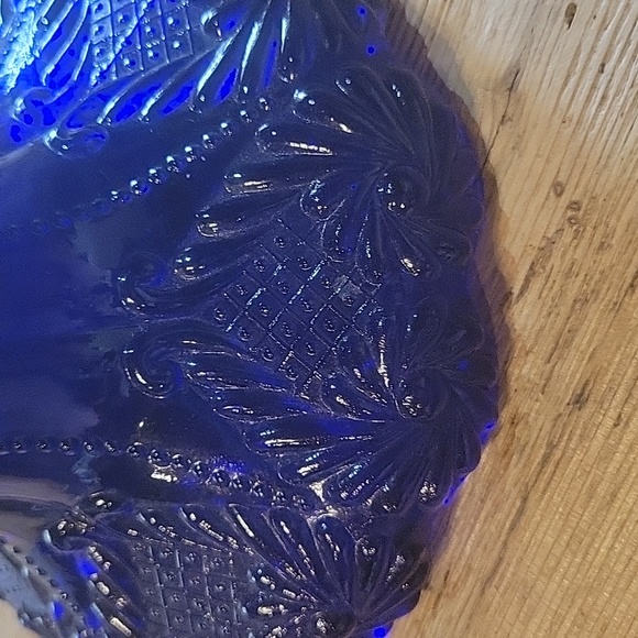 Vintage cobalt blue glass piece - Picture 5 of 5